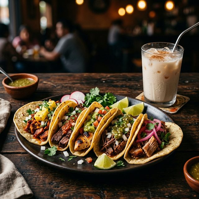 Combo Mixto — 2 asada, 2 enchilada, longaniza y bebida, Tacos Chano's